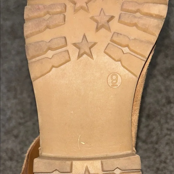 Brown Suede Women's Boots - Picture 2 of 4